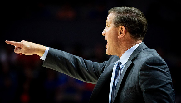 Charleston Southern coach Barclay Radebaugh