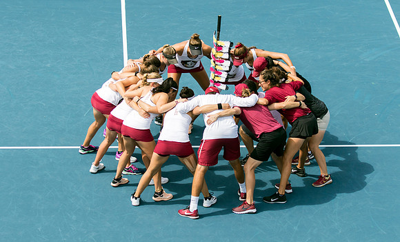 FSU huddle