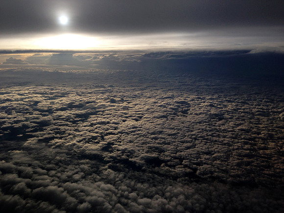Clouds at sunset